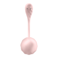 Wibrujące Jajeczko Ribbed Petal Connect App Rose Satisfyer