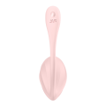 Wibrujące Jajeczko Ribbed Petal Connect App Rose Satisfyer