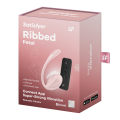 Wibrujące Jajeczko Ribbed Petal Connect App Rose Satisfyer