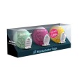 Zestaw Do Masturbacji Masturbator Egg Set 3Pcs Satisfyer