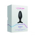 Korek Analny Sterowany Aplikacją Hush 2 Butt Plug 57Mm Lovense