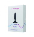 Wibrujący Korek Analny Hush 2 Butt Plug 25Mm Lovense