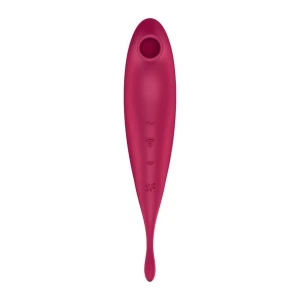 Wibrator wielofunkcyjny Twirling Pro Connect App dark red Satisfyer