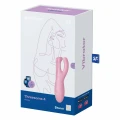 Wibrator do łechtaczki Threesome 4 Connect App Pink Satisfyer