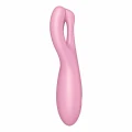 Wibrator do łechtaczki Threesome 4 Connect App Pink Satisfyer
