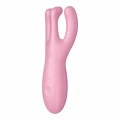 Wibrator do łechtaczki Threesome 4 Connect App Pink Satisfyer
