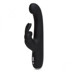 Wibrator Króliczek Slimline G-Spot Rabbit Vibrator Black Happy Rabbit