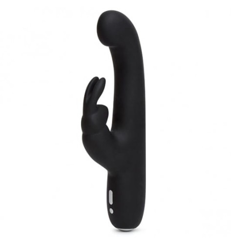 Wibrator Króliczek Slimline G-Spot Rabbit Vibrator Black Happy Rabbit