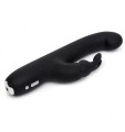 Wibrator Króliczek Slimline G-Spot Rabbit Vibrator Black Happy Rabbit