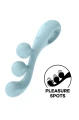 Potrójny wibrator Tri Ball 2 light blue Satisfyer