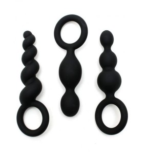 Zestaw Korków Analnych Booty Call Black Satisfyer