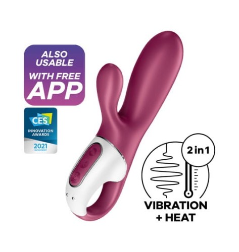 Wibrator Króliczek Hot Bunny Connect App Satisfyer