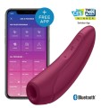 Stymulator Łechtaczki Curvy 1+ Rose Red With App Satisfyer