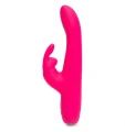 Wibrator Króliczek Slimline Curve Rabbit Vibrator Pink Happy Rabbit