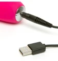 Wibrator Króliczek Slimline Curve Rabbit Vibrator Pink Happy Rabbit